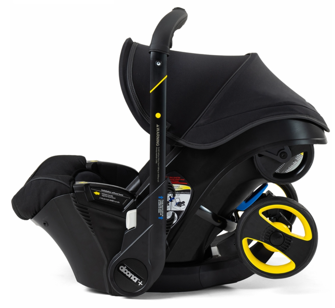 Doona Infant Car Seat & Stroller - Midnight Edition