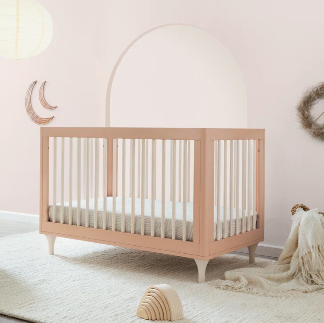 Babyletto Lolly 3-In-1 Convertible Crib With Toddler Bed Conversion Kit