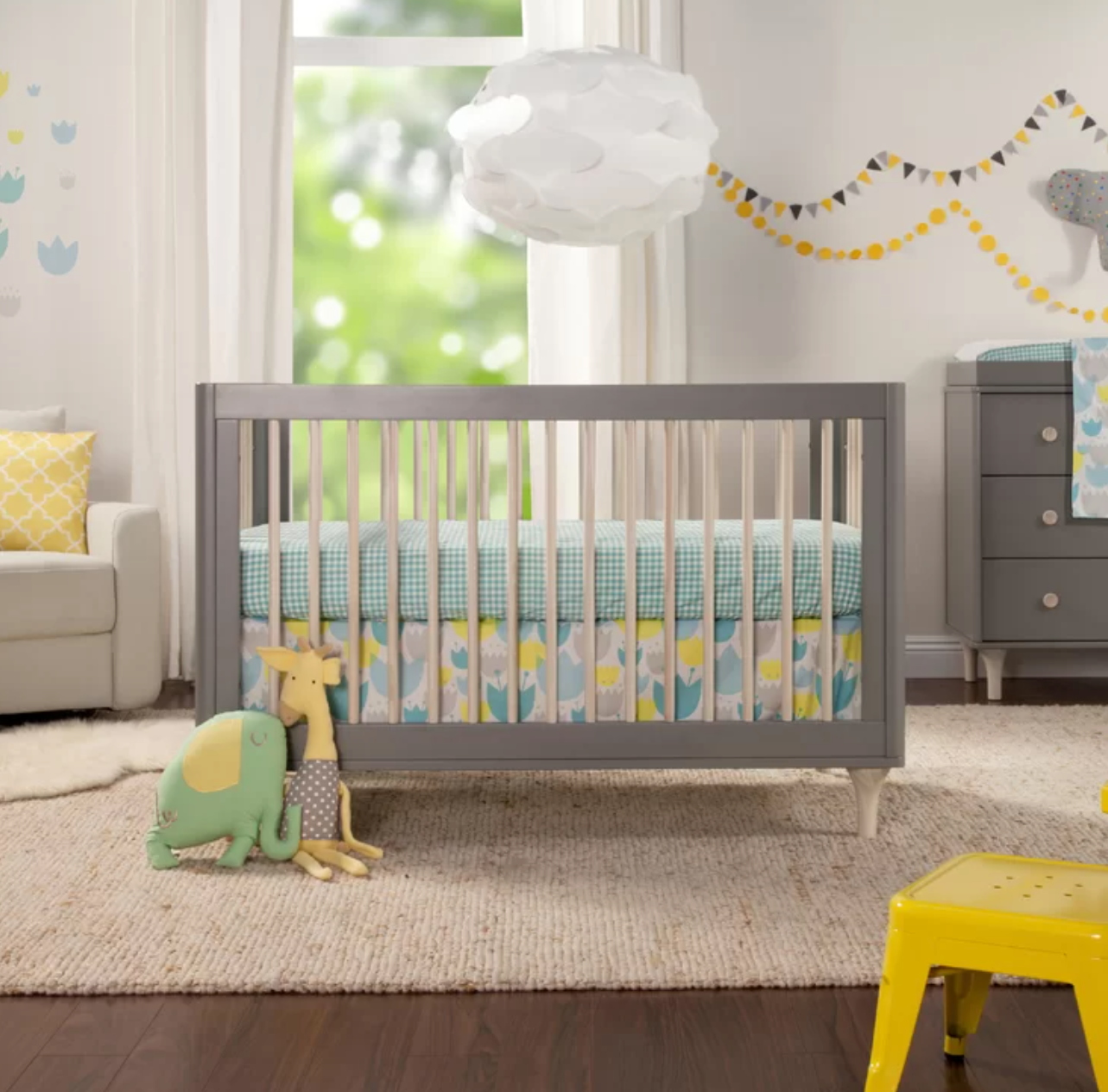 Babyletto Lolly 3-In-1 Convertible Crib With Toddler Bed Conversion Kit