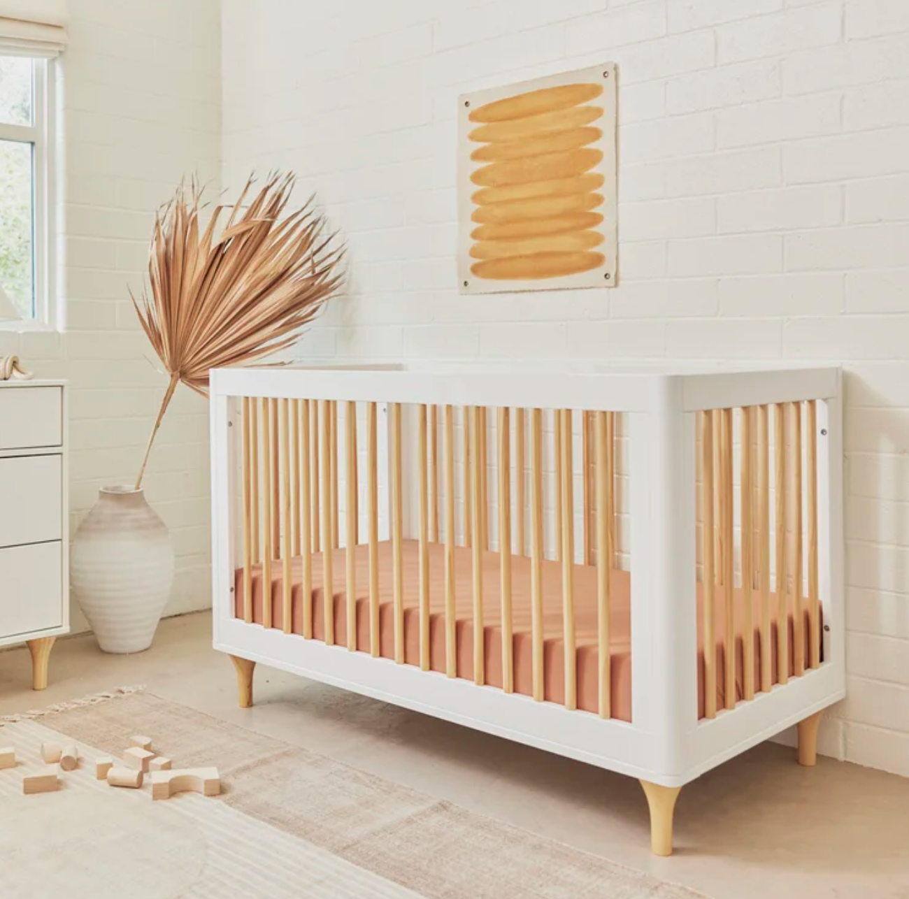 Babyletto Lolly 3-In-1 Convertible Crib With Toddler Bed Conversion Kit