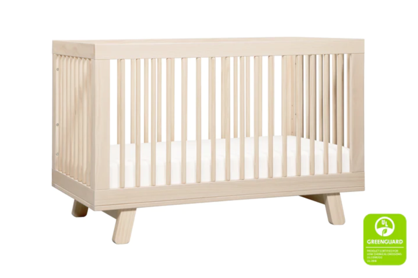 Babyletto Hudson 3-In-1 Convertible Crib With Toddler Bed Conversion Kit