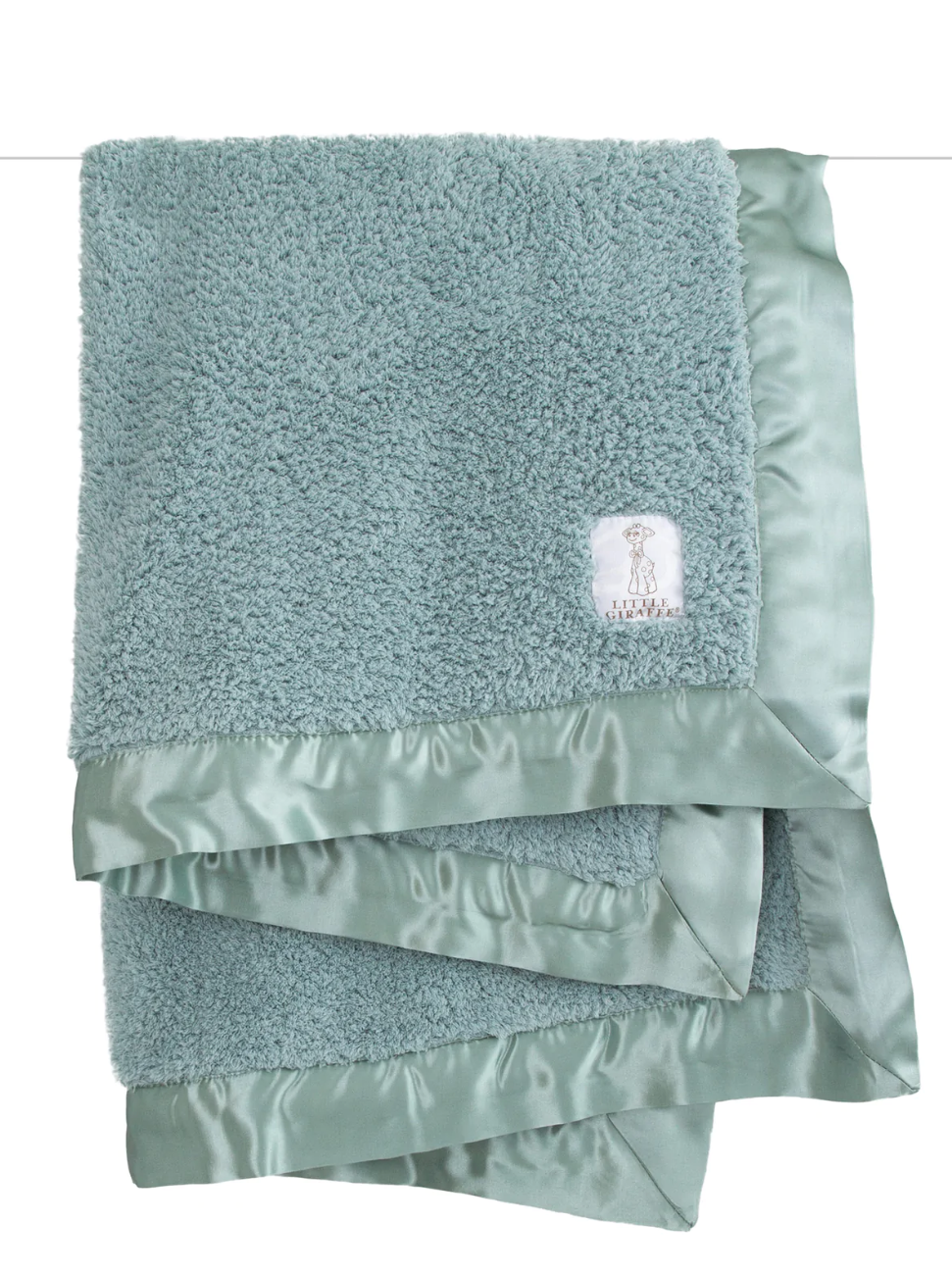 Sage Chenille Baby Blanket