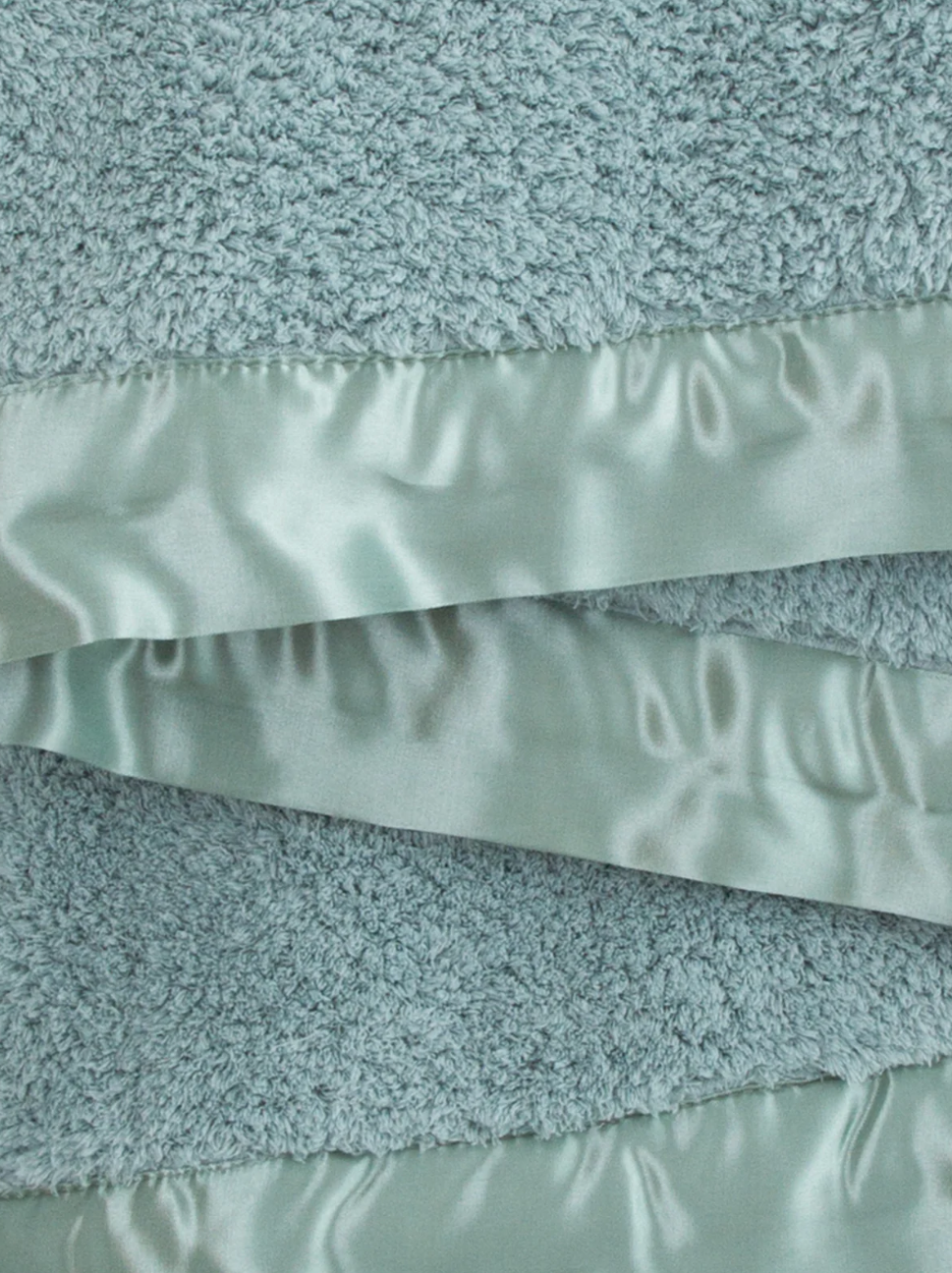 Sage Chenille Baby Blanket