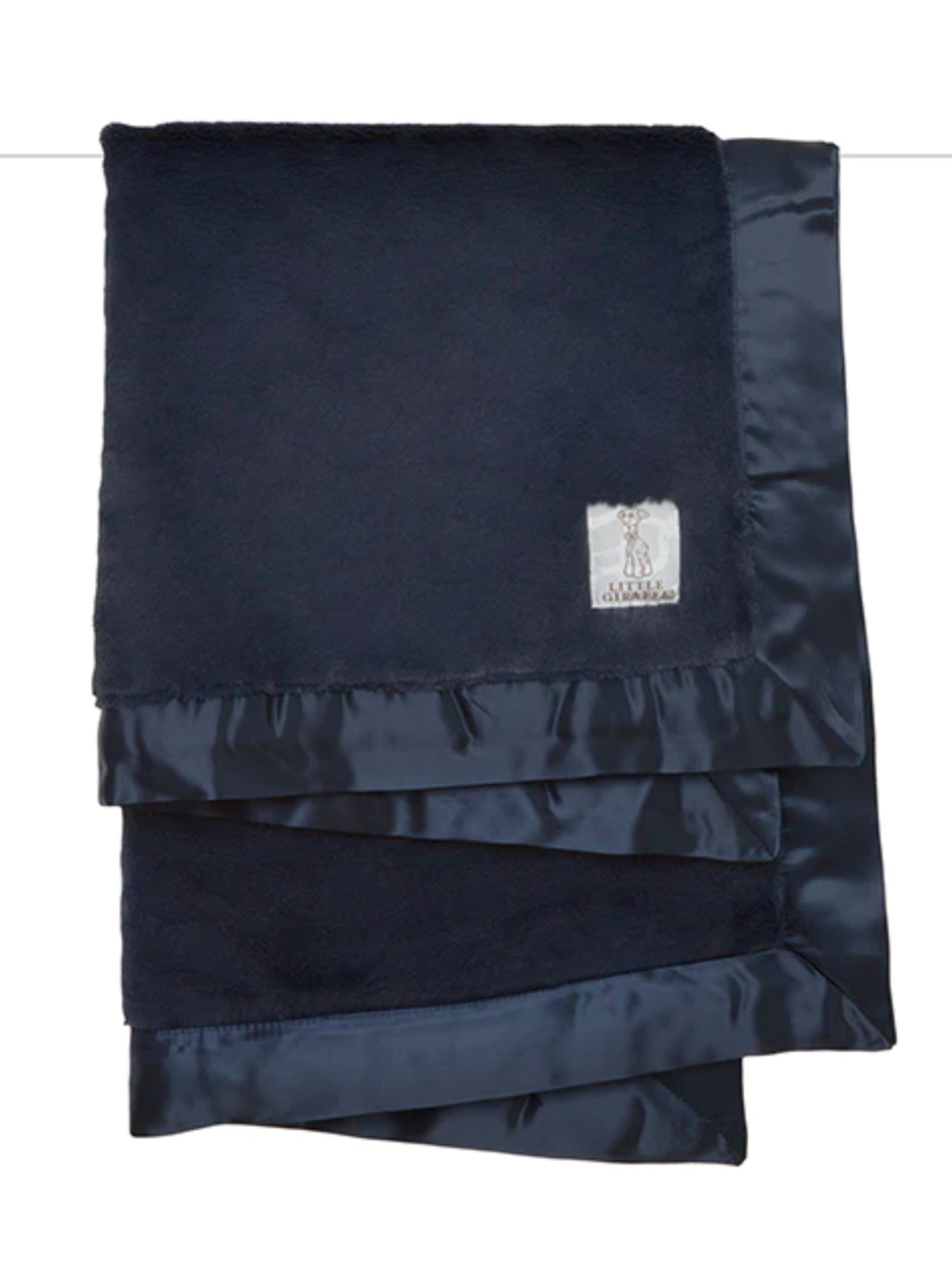 Denim Luxe Faux Fur Baby Blanket