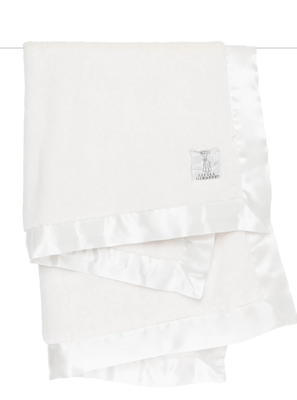 Cream Luxe Faux Fur Baby Blanket