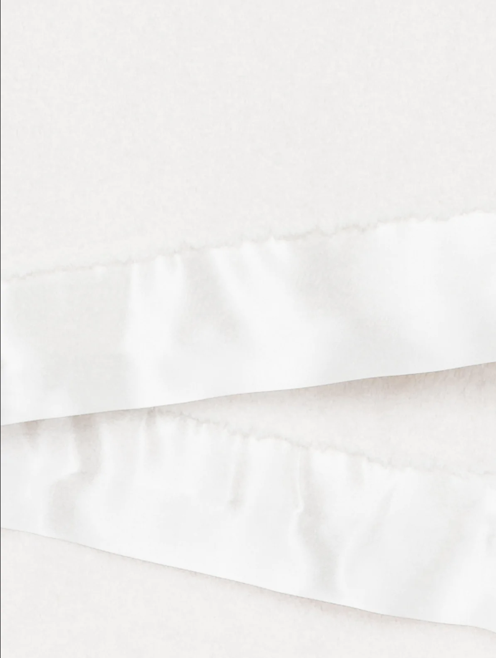 Cream Luxe Faux Fur Baby Blanket