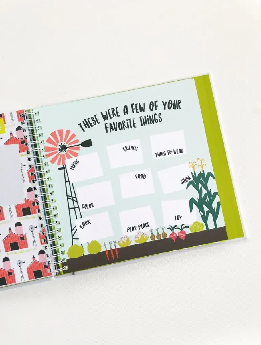 Little Years Toddler Book - Green