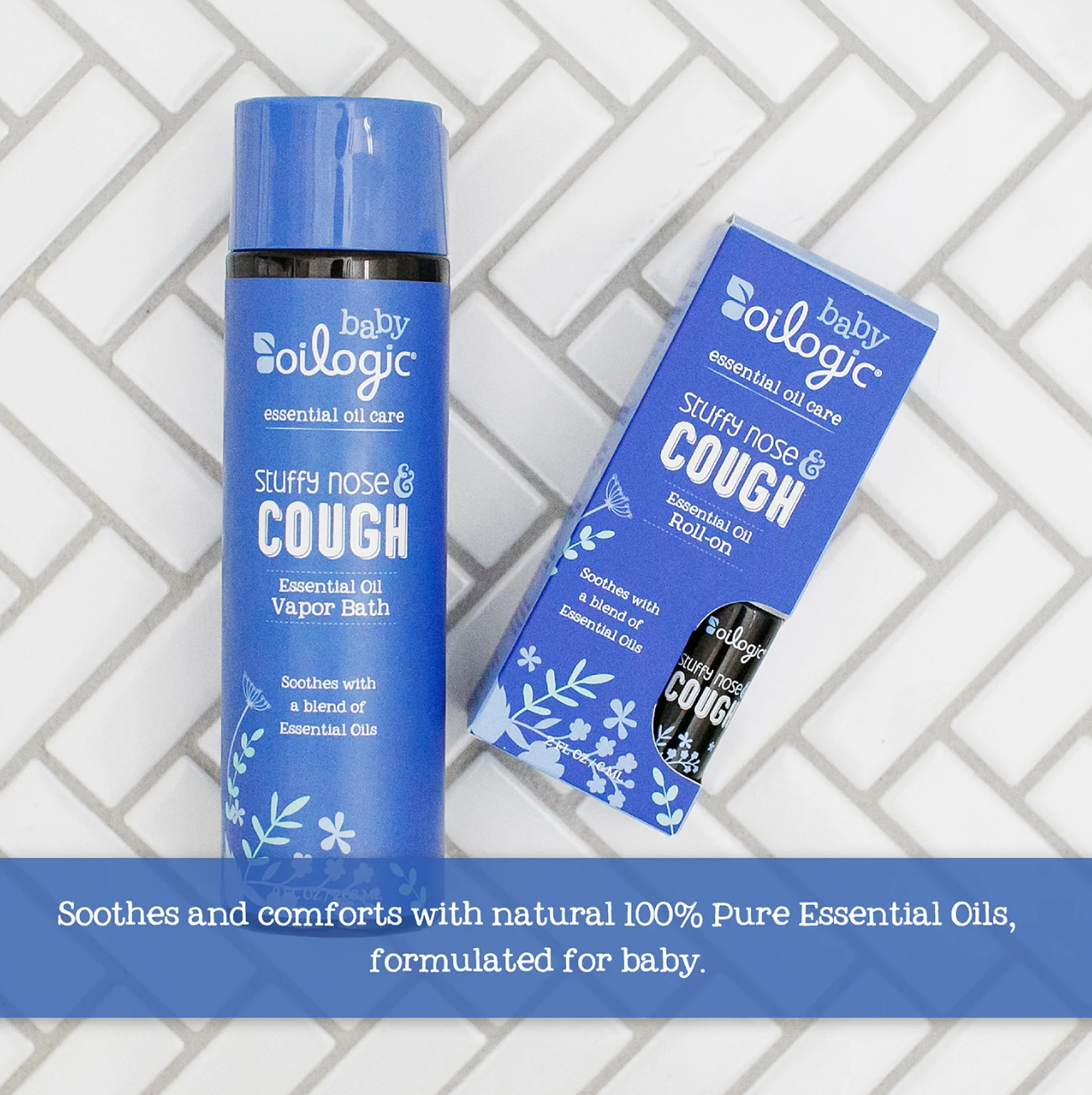 Oilogic Stuffy Nose & Cough Vapor Bath