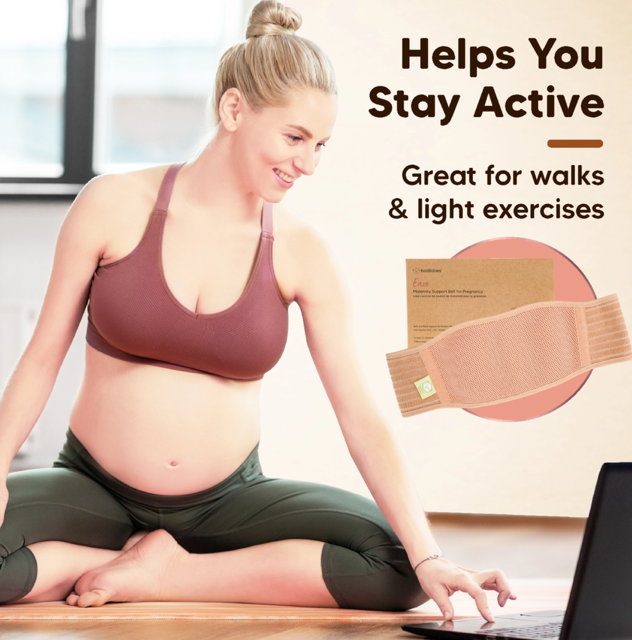 KeaBabies Maternity Support Belt