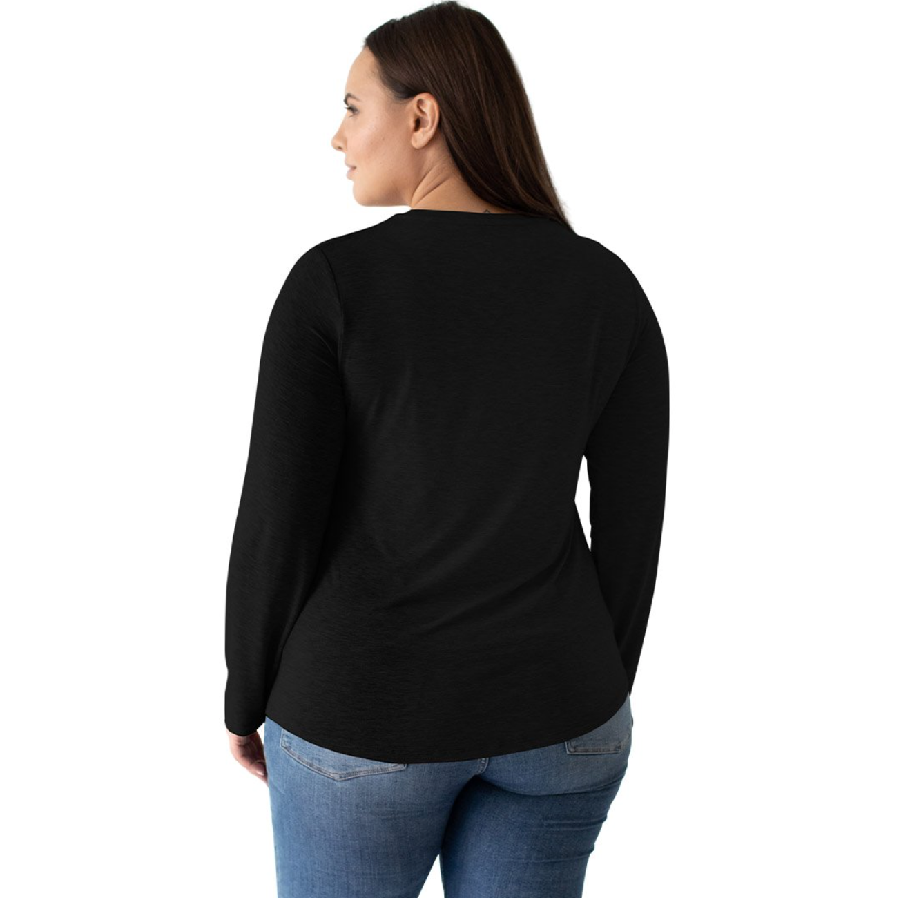 Bamboo Nursing & Maternity Long Sleeve Top
