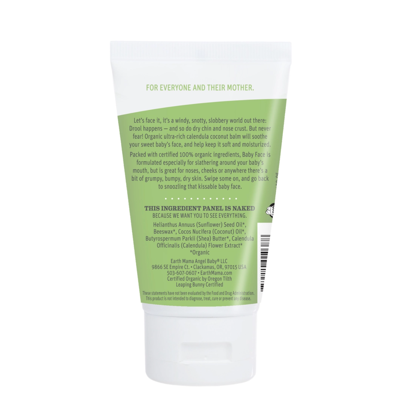 Organic Baby Face, Nose, And Cheek Balm