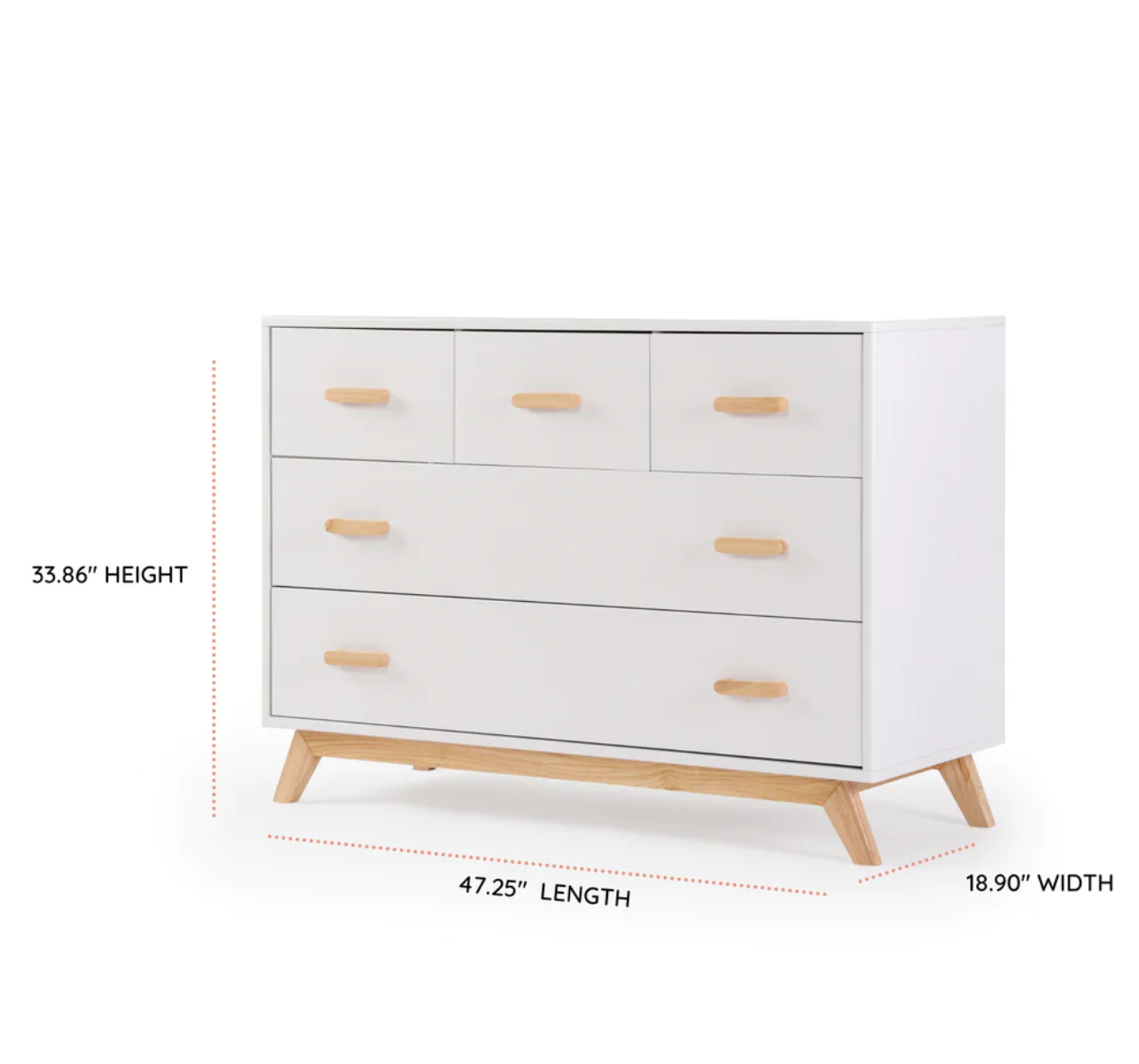 Soho 5-Drawer Dresser