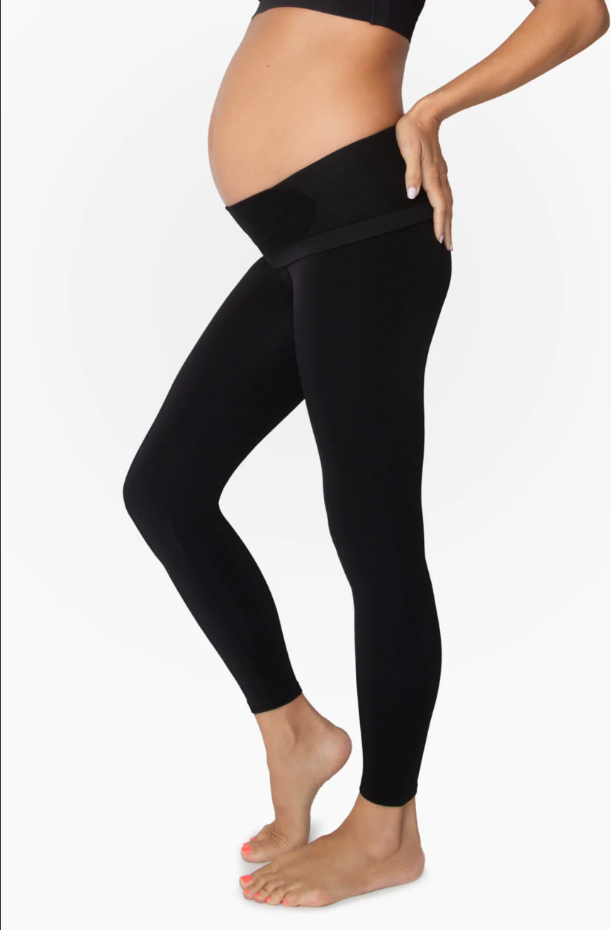Black Belly Bandit Maternity Bump Support Legging