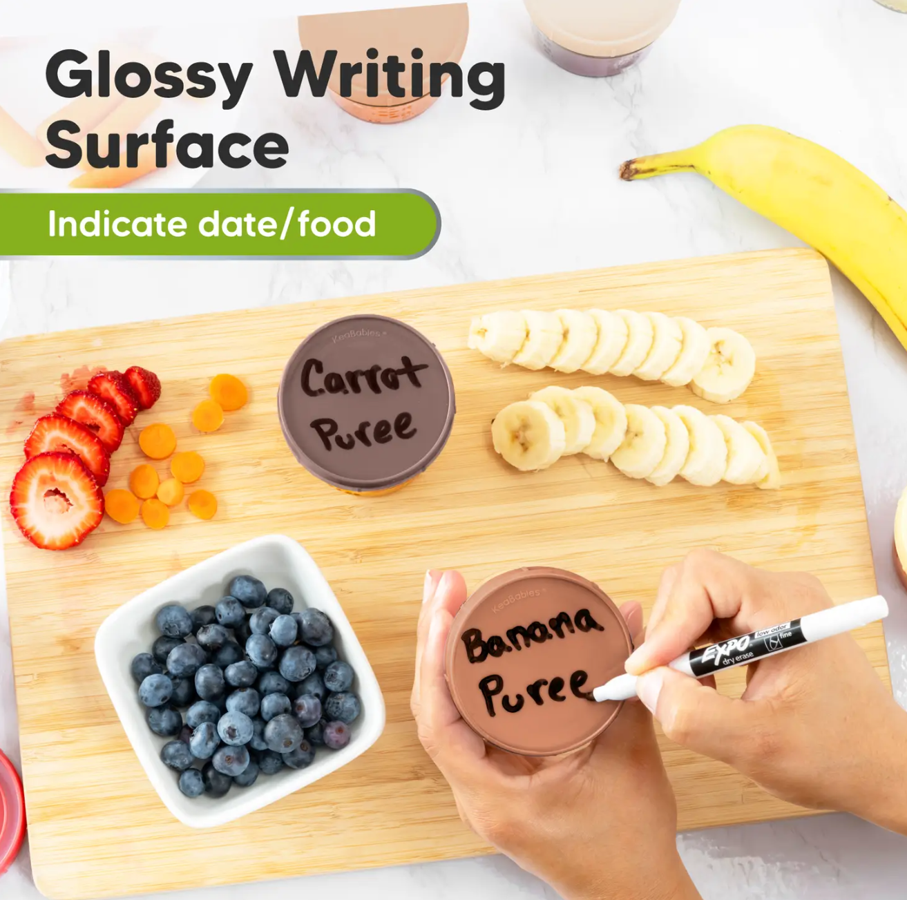 Terracotta Glass Food Prep Jars