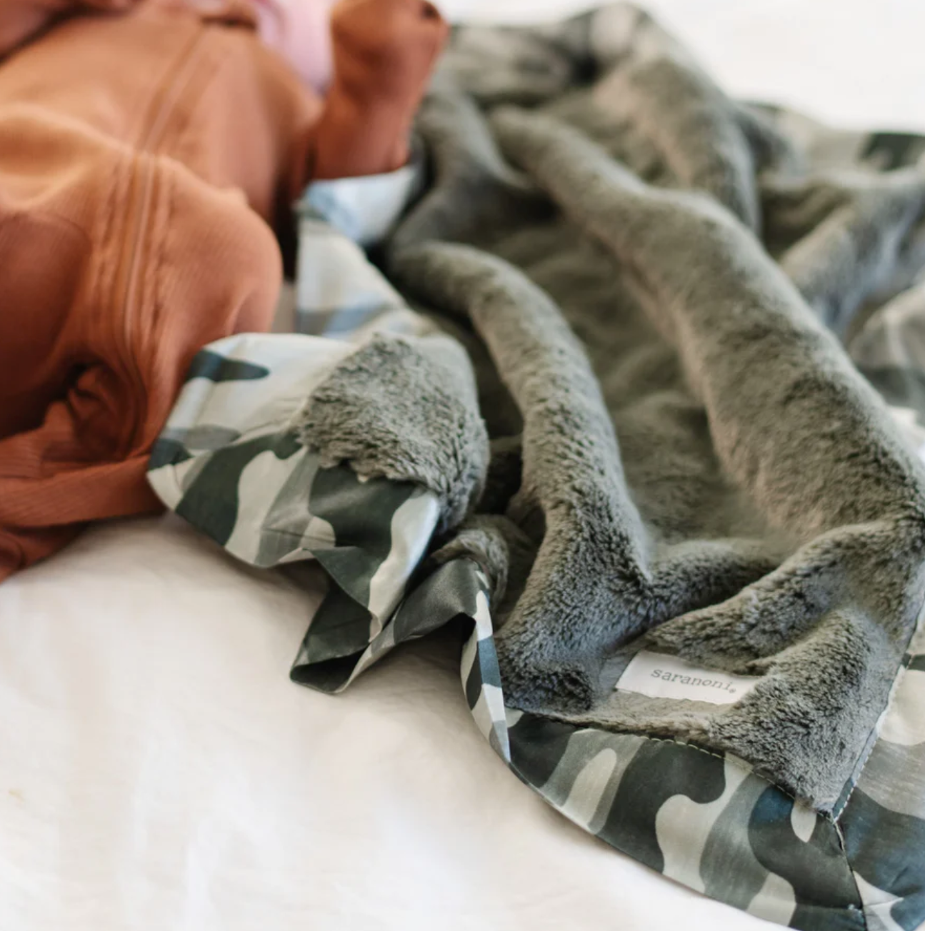Satin Border Receiving Blanket
