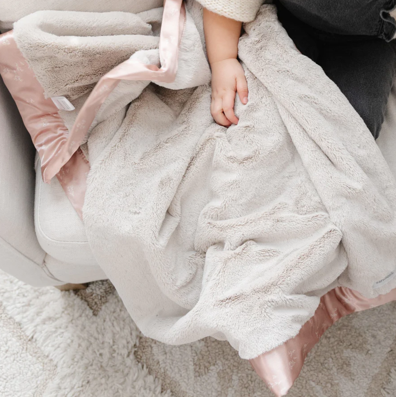Satin Border Receiving Blanket