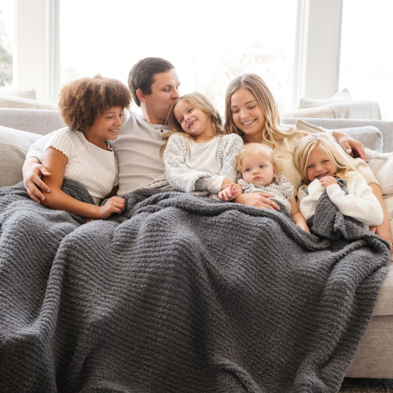 Ribbed Bamboni XL Blanket