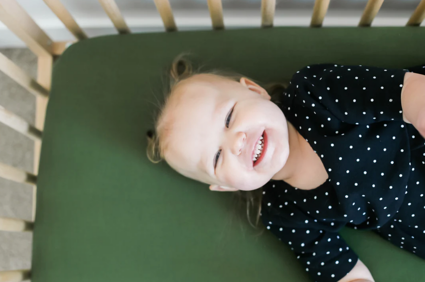 Alder Premium Knit Fitted Crib Sheet