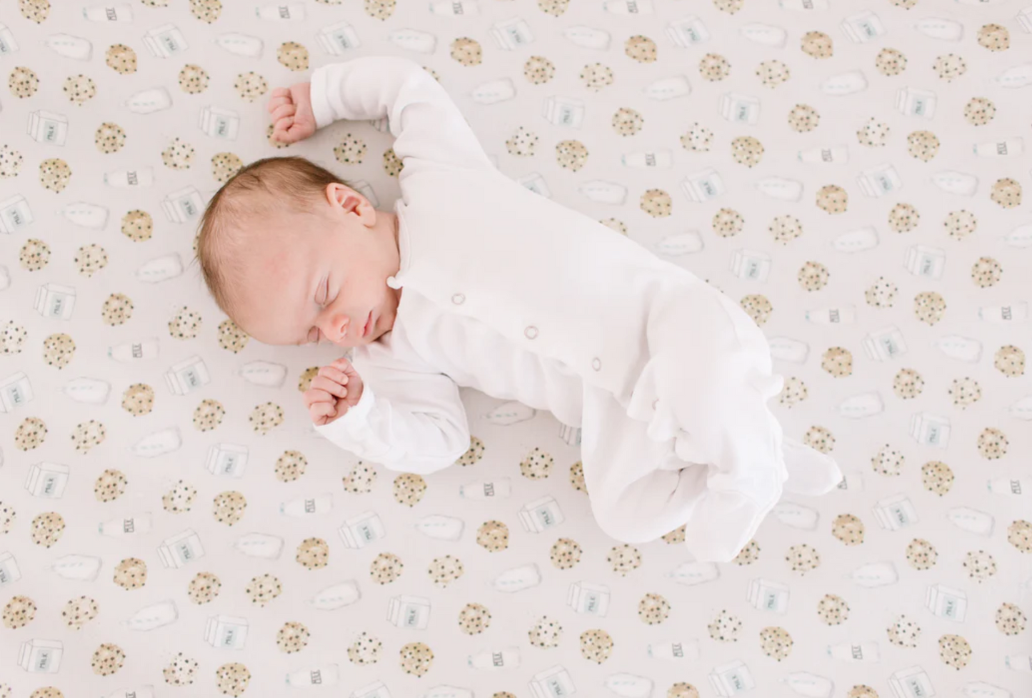 Chip Premium Knit Fitted Crib Sheet