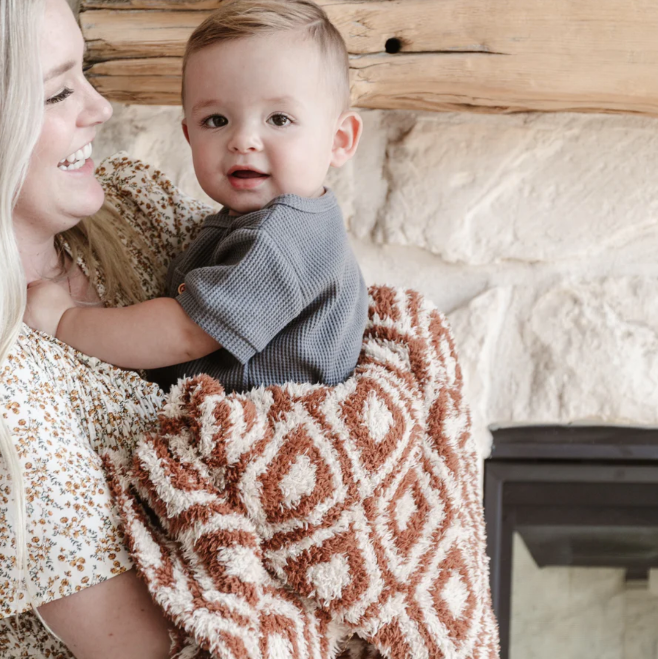 Double-Layer Bamboni Receiving Blanket