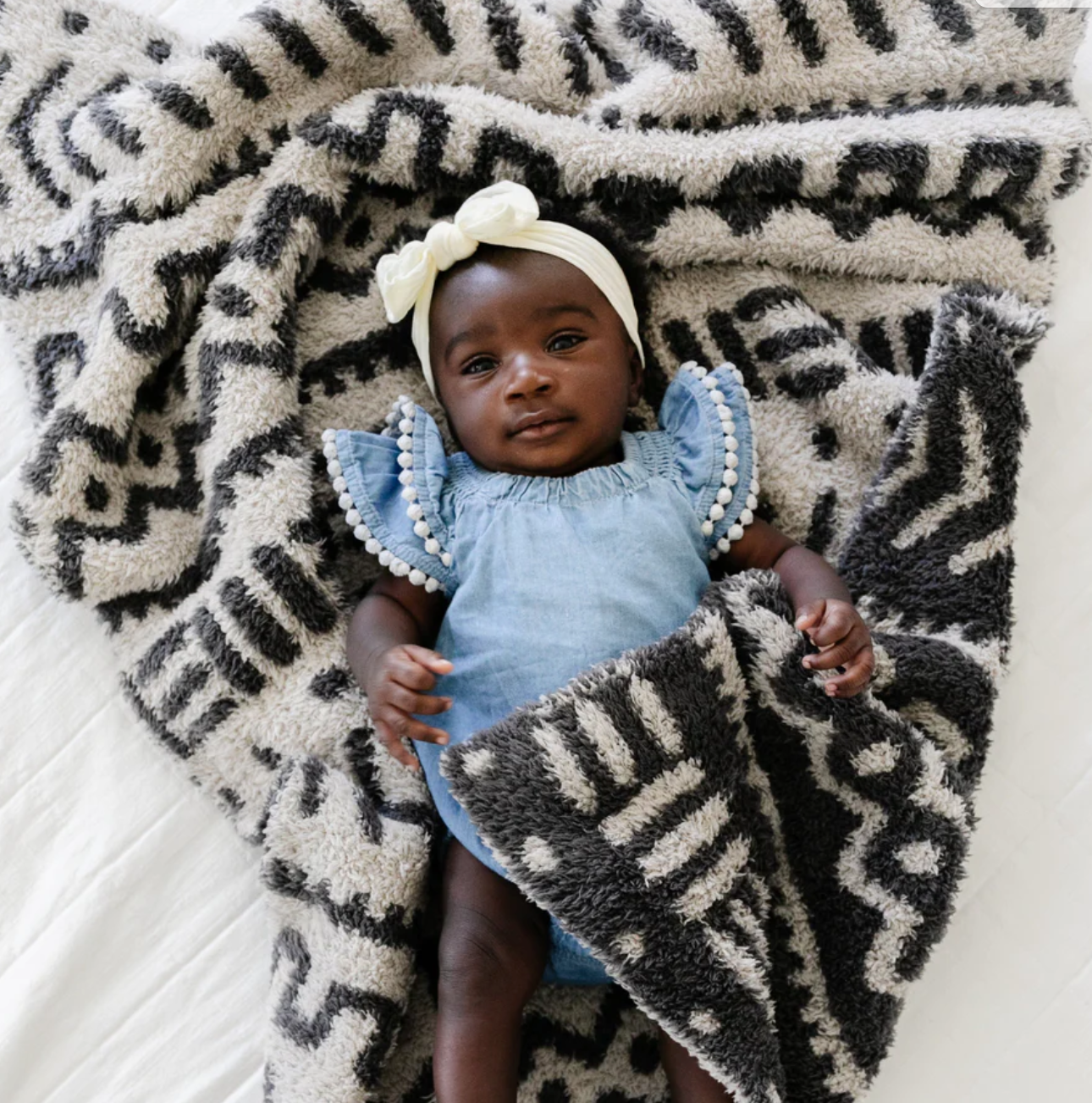Double-Layer Bamboni Receiving Blanket