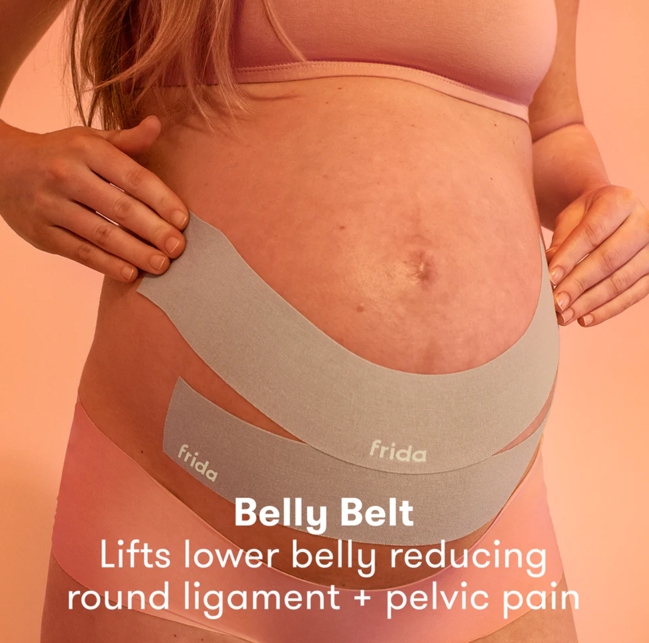 Pregnancy Belly Tape For Pain + Strain Relief