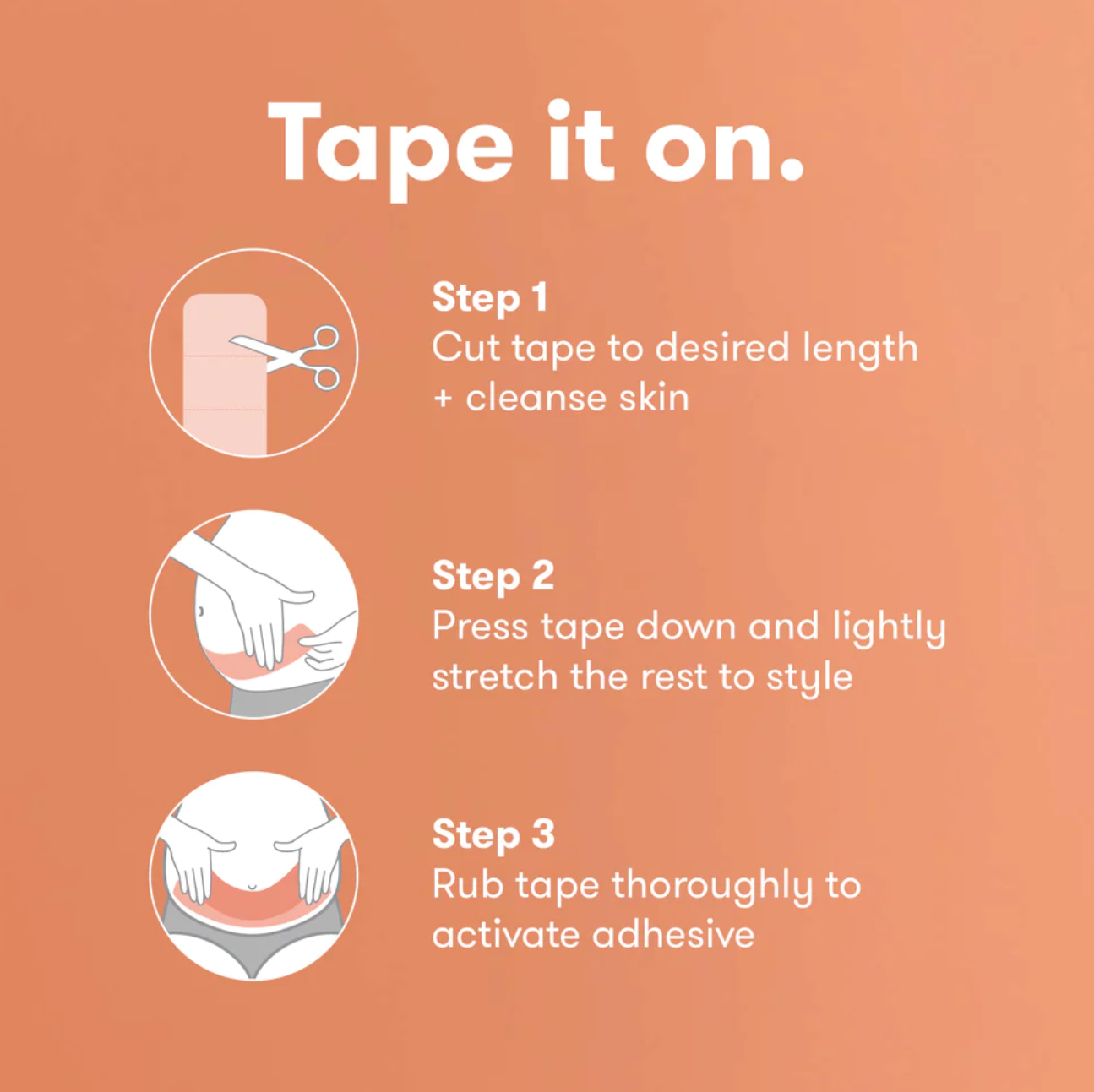 Pregnancy Belly Tape For Pain + Strain Relief