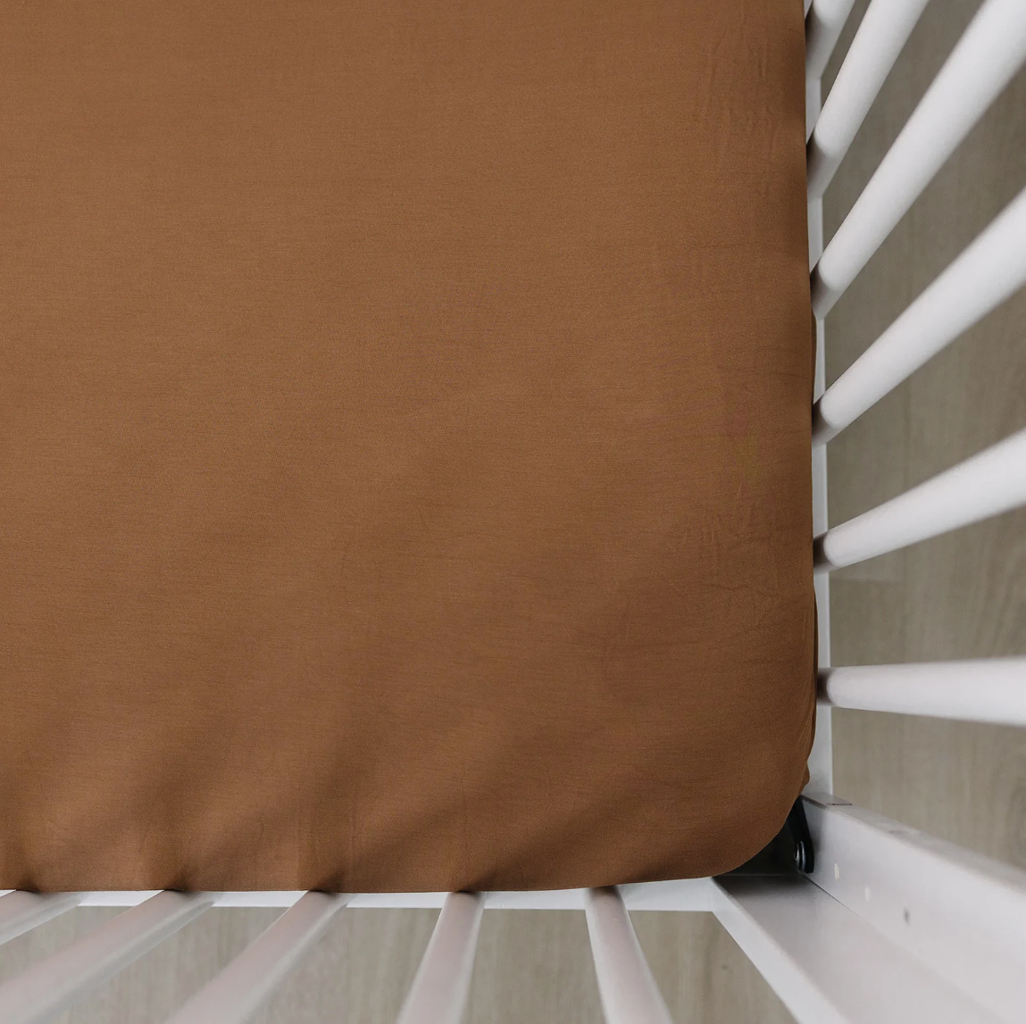 Mustard Stretchy Crib Sheet
