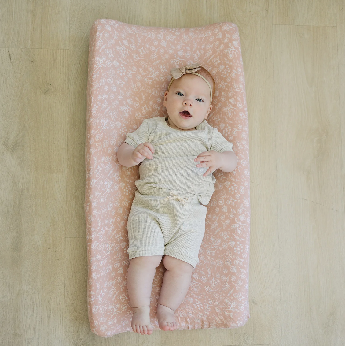 Wildflower Muslin Changing Pad Cover