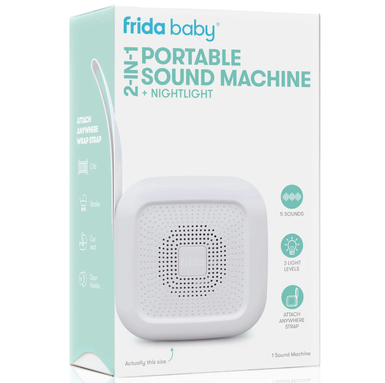 2-In-1 Portable Sound Machine + Nightlight