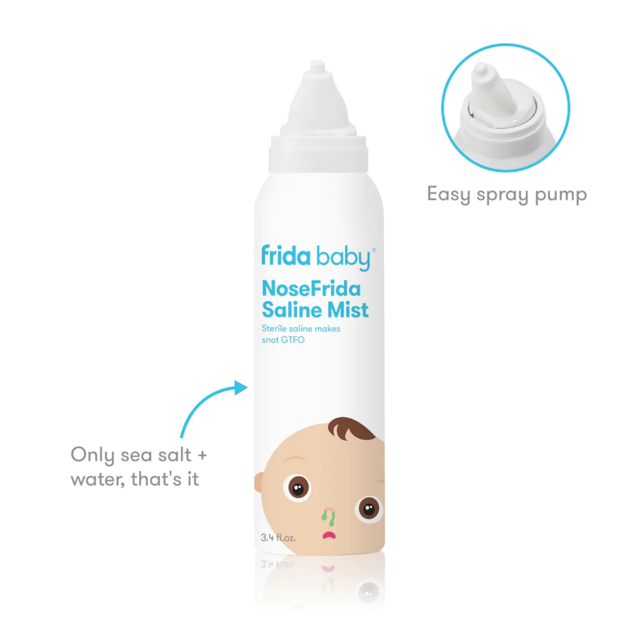 NoseFrida Saline Mist