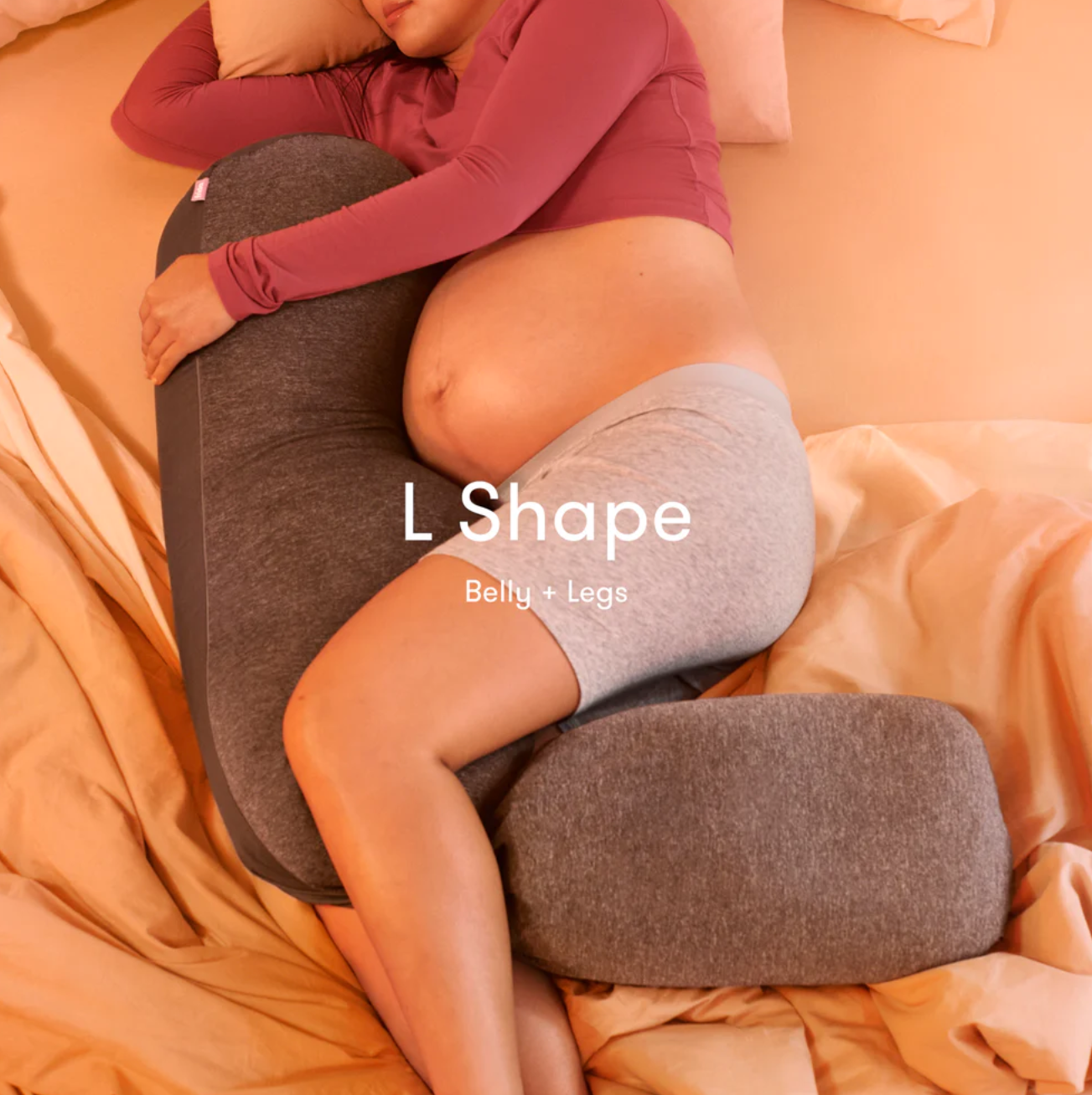 Adjustable Keep-Cool Pregnancy Pillow