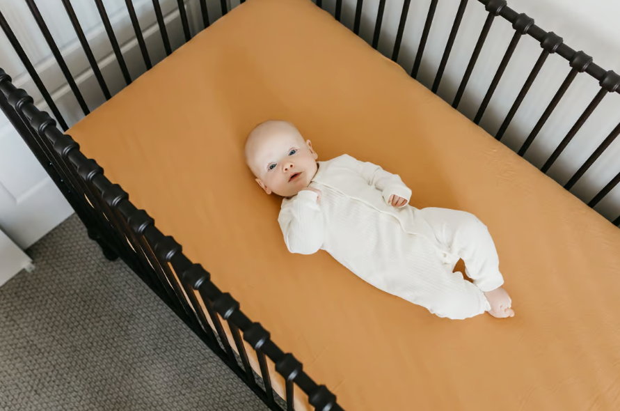 Dune Premium Knit Fitted Crib Sheet