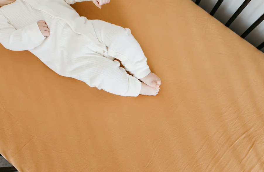 Dune Premium Knit Fitted Crib Sheet