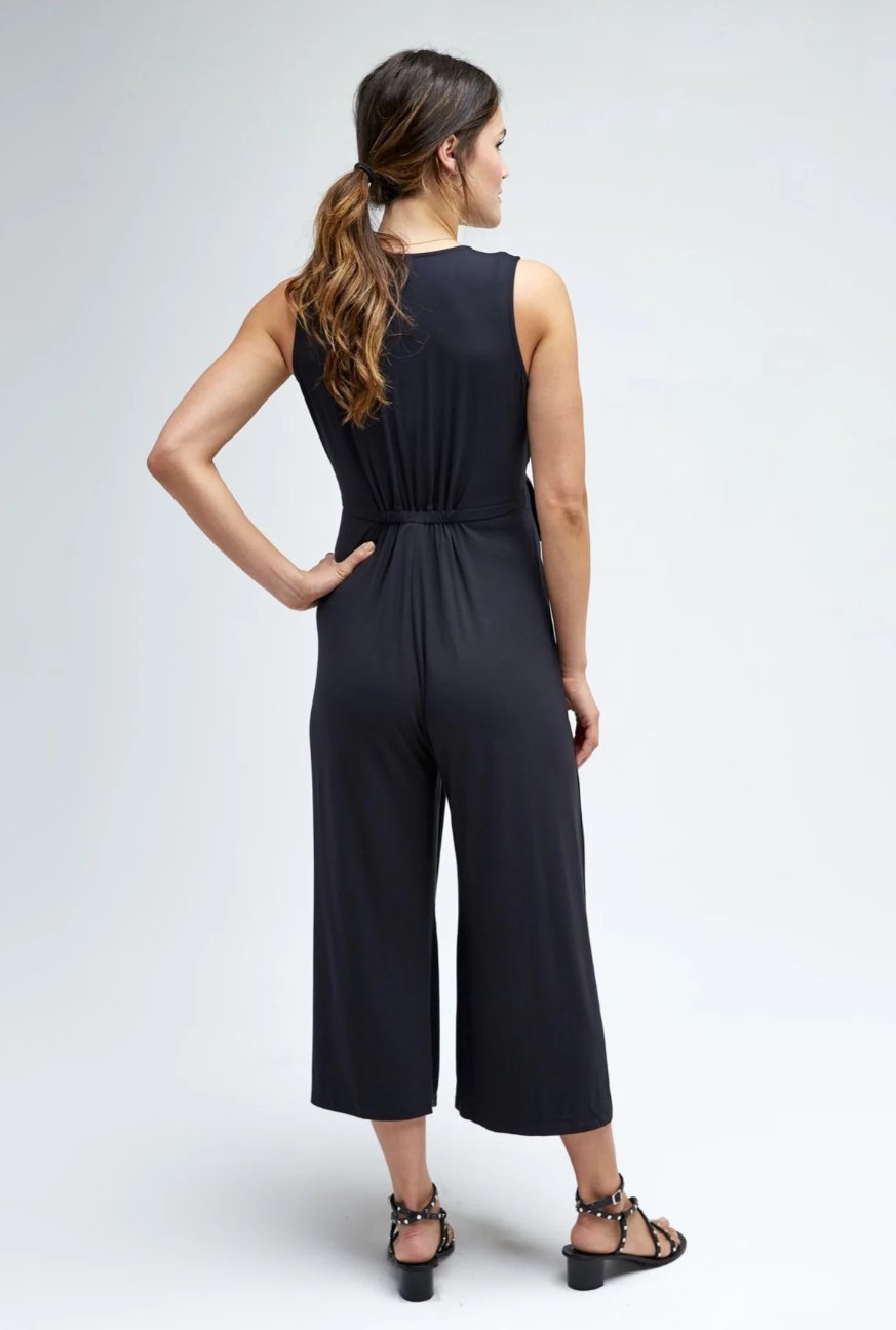 Black Francesca Jumpsuit
