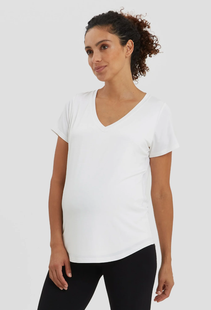 The Nursing Tee - White