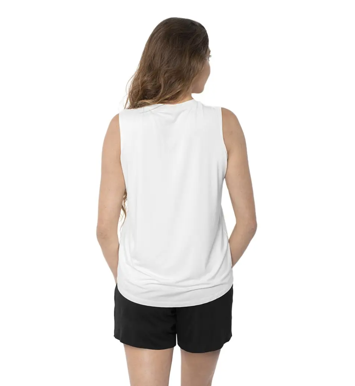 White Bamboo Nursing & Maternity Tank