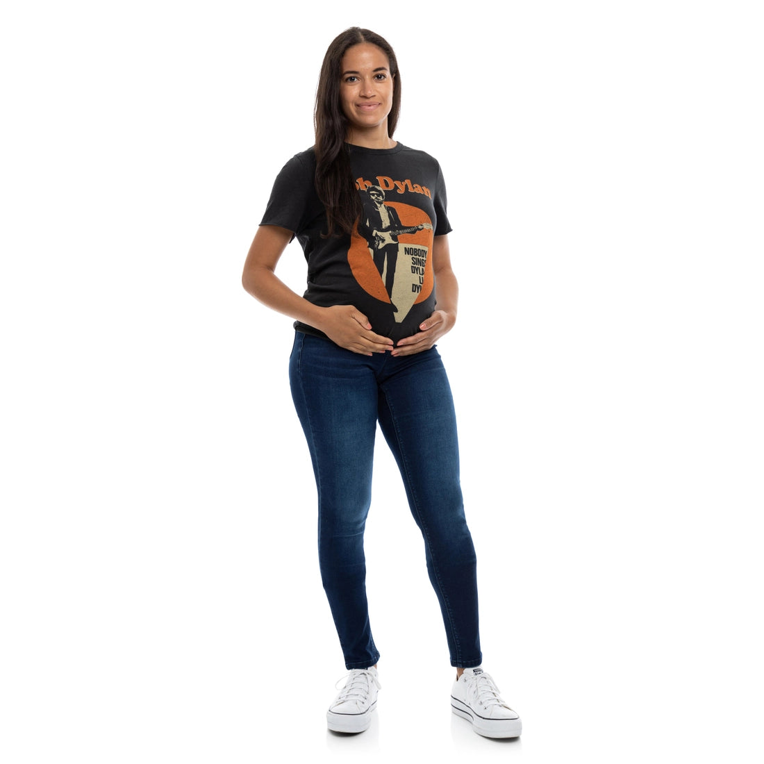 Maternity 32" Butter Skinny W/ Bellyband In Marco