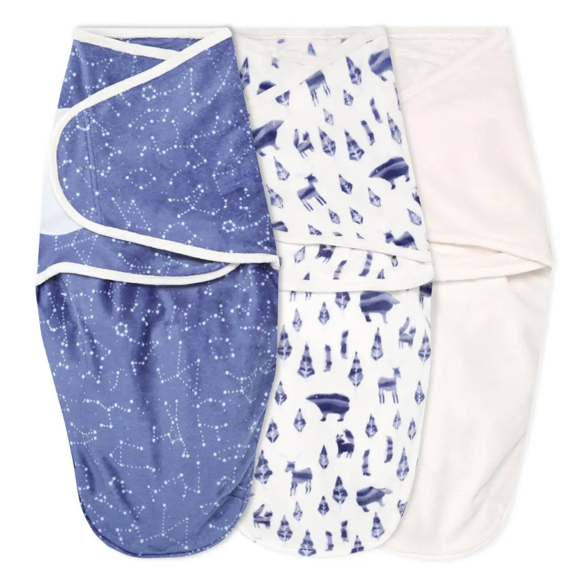 Scandinavian Sky Swaddle Wrap - 3 Pack