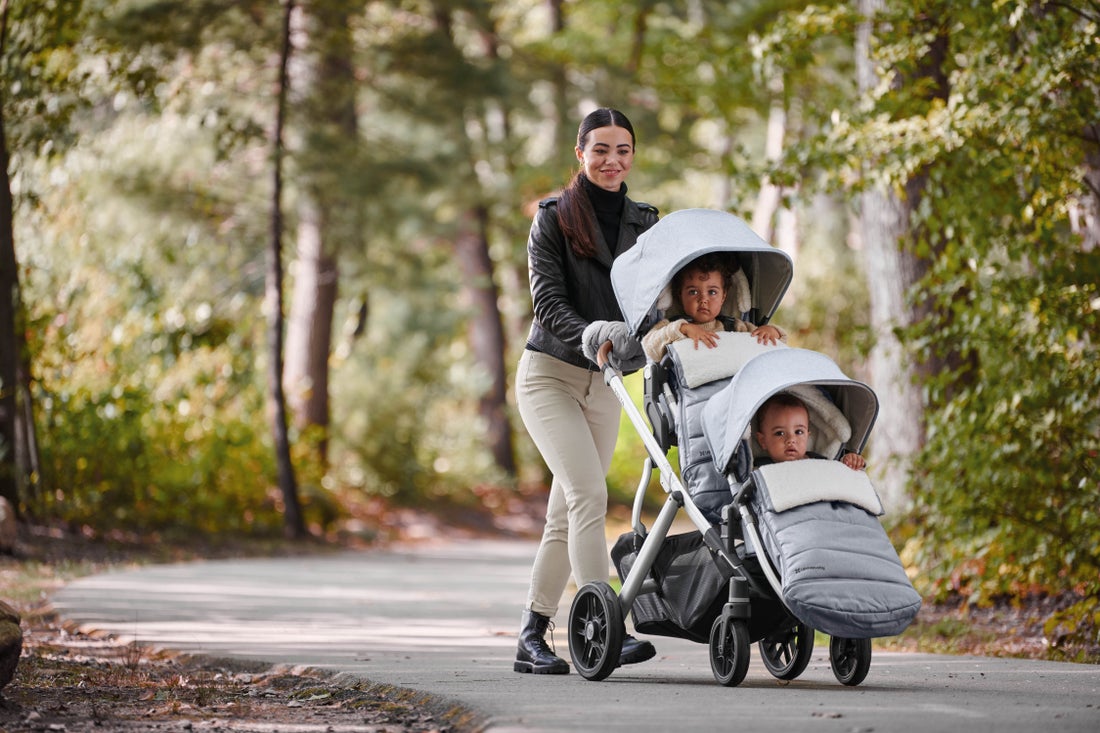 UPPAbaby Stroller and RumbleSeat CozyGanoosh