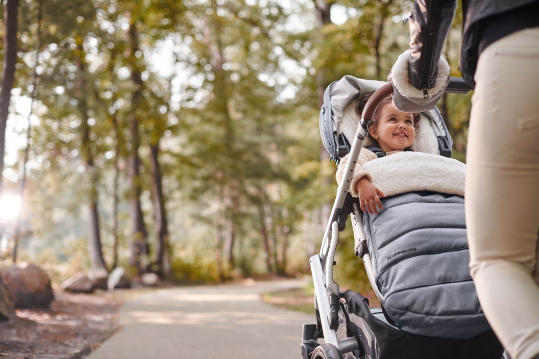 UPPAbaby Stroller and RumbleSeat CozyGanoosh