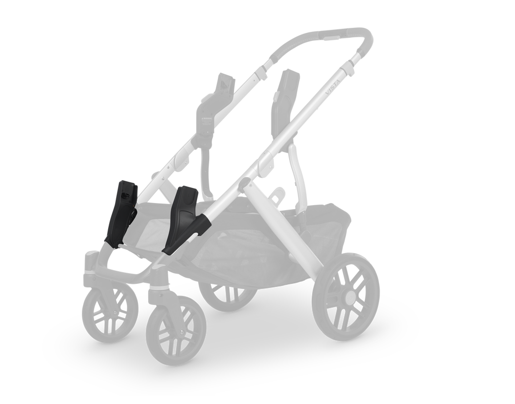 UPPAbaby Vista / Vista V2 Lower Car Seat Adapters - Maxi Cosi, Nuna, and Cybex