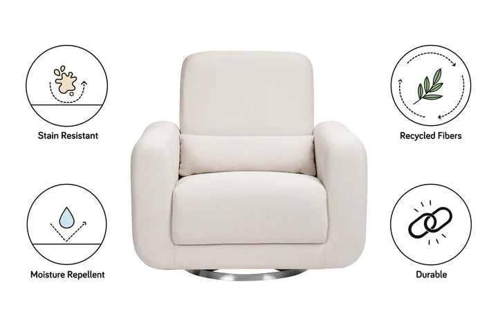 Babyletto Tuba Extra Wide Swivel Glider