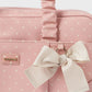 Rosy Pink Polka Dot Weekender Bag