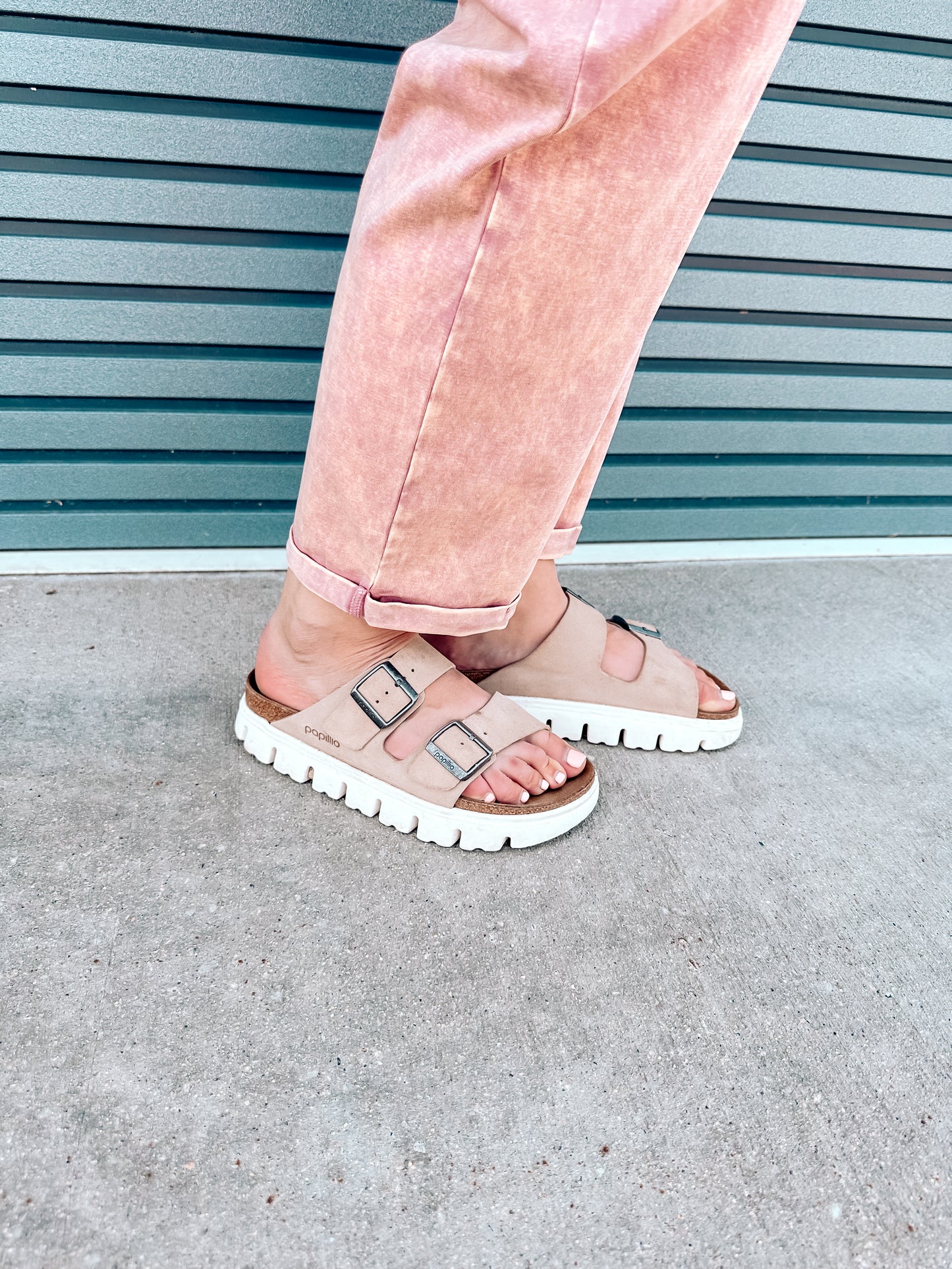 Light Rose Washed Jumpsuit