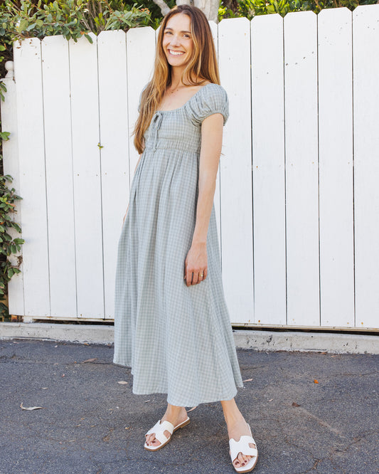 Green Fleur Joya Dress
