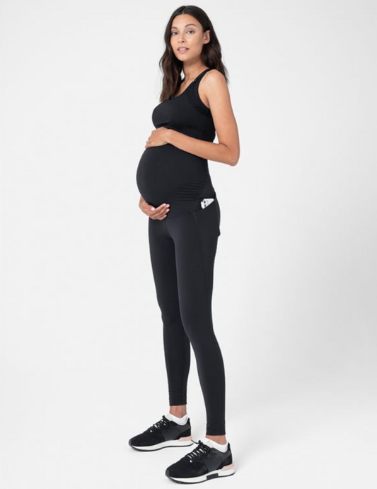 Yelena Black Bump To Postpartum Active Legging