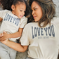 LOVE YOU WAY MORE Ivory Tee