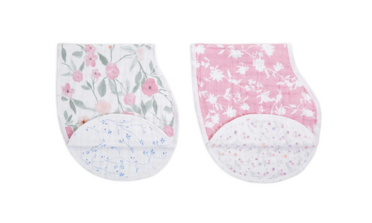 Ma Fleur 2-Pack Classic Burpy Bibs