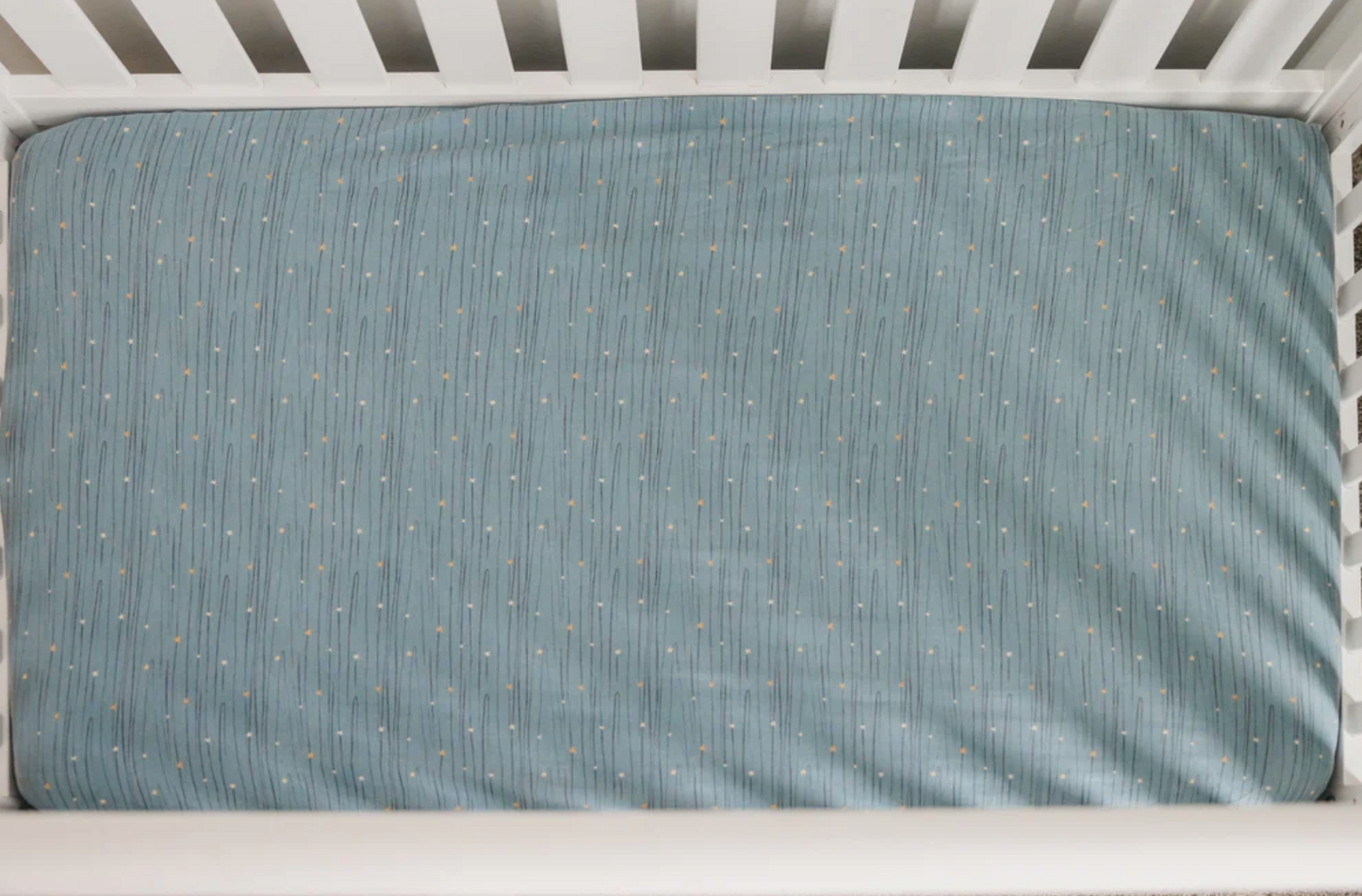 Starlight Premium Knit Fitted Crib Sheet